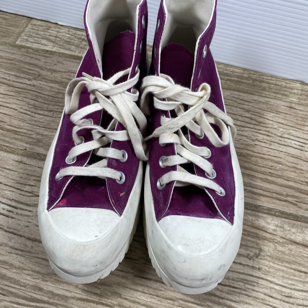 Converse Run Star Hike High Top Sneakers - Purple - Men’s 7.5 / Women’s 9.5 - Picture 8 of 16